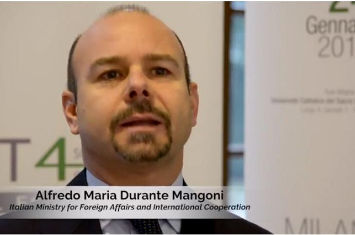 Alfredo Maria Durante Mangoni Milan 2018 International Meeting Sport for Social Inclusion and Development